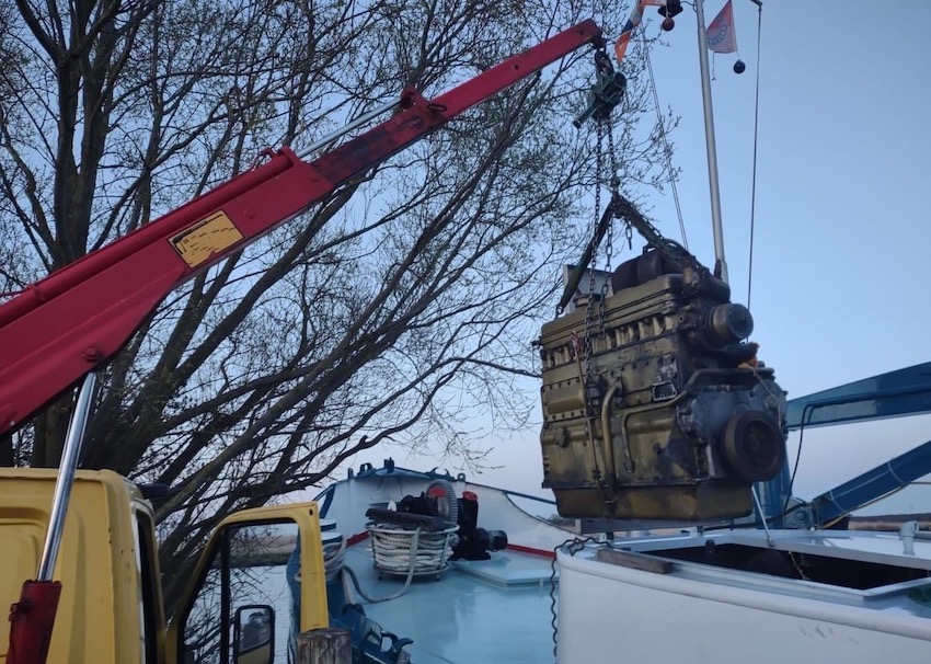 Vervolg vernieuwen van de boegschroef en het voorjaar start!