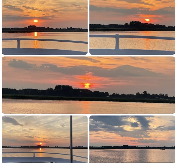 8 zonsondergang meerval